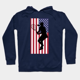 US Open Tennis Silhouette Hoodie